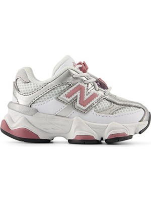 New Balance Beyaz - Gri Bebek Yürüyüş Ayakkabısı 9060-I90606HV Nb Lifestyle Infant