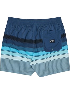 Billabong All Day Strıpe Lb Lacivert Comfort Fit Erkek Şort Mayo