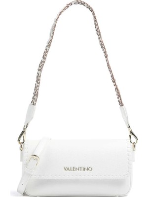 Valentino Beyaz Kadın Omuz Çantası VBS9W909
