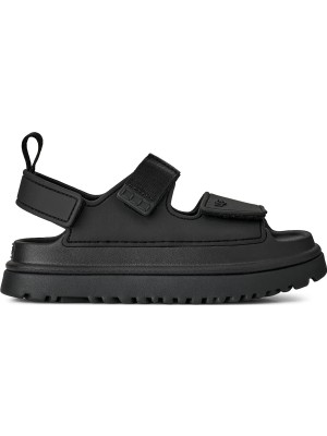 Ugg Siyah Kız Çocuk Sandalet K Goldenglow Düz Topuklu Rahat Tasarım 35 Numara