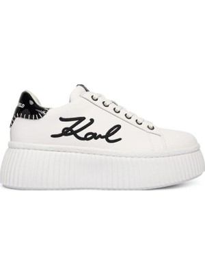 Karl Lagerfeld Beyaz Kadın Sneaker KL42372C