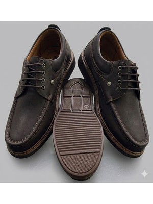 Kindep Içi Jelli Rahat Comfort Günlük Erkek Ayakkabı Kahve