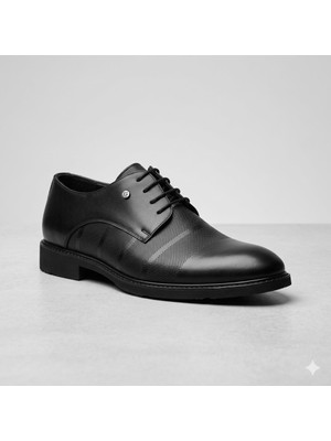 Kindep (Tamboğa) Klasik Erkek Ayakkabı Siyaha Siyah