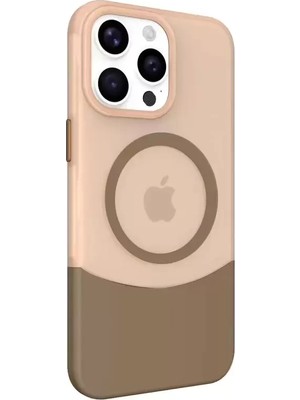 Senka Joko Iphone 14 Pro Max Pc Suit Magsafe Kapak - Kahverengi