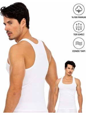 Seher Yıldızı Erkek Sporcu Atlet Slim Fit Esnek Ter Emici Günlük
