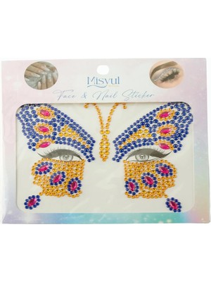 Fantastik Store Kelebek Tırnak ve Yüz Süsleme Taşı