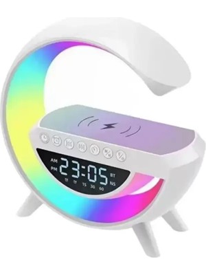 Pileli Store Rgb Tasarımlı Bluetooth Hoparlör USB Fm Aux Girişli