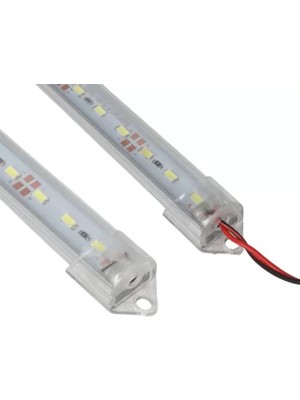 AyrStore Powermaster PM-11060 60CM 12V 10W T8 Ince 42 Smd LED 6500K Beyaz Lamba Akü Maşalı Anahtarlı