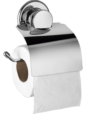 Pileli Store  Yapışkanlı Metal Kapaklı Tuvalet Kağıtlık