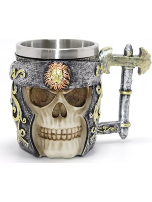 Pileli Store Şövalye Tasarım Içi Paslanmaz Çelik Kupa Bardak