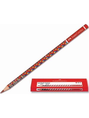 Faber-Castell Başlık Kalemi Bubble Kırmızı 1131490001000 (12 Li Paket)