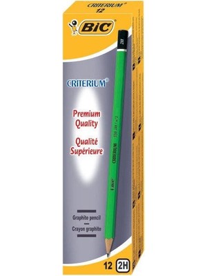 Bic Kurşun Kalem Criterium 2B 550 857585 (12 Li Paket)
