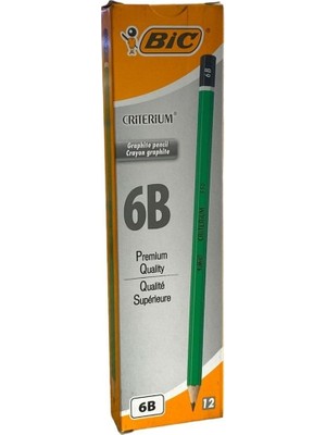 Bic Kurşun Kalem Criterium 550 6B 857593 (12 Li Paket)