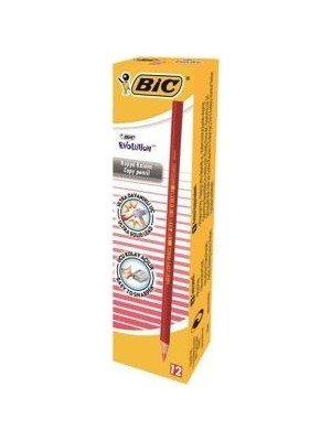 Bic Kopya Kalemi Evolution Kırmızı 12'li Kutu Türkiye Menşeli Kalemler İçin Pratik Çözüm 921369