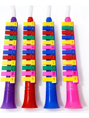 AyrStore Renkli Plastik Melodika