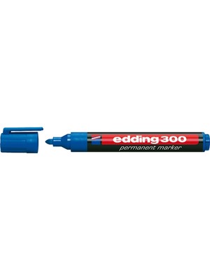 Edding E-300 Mavi Permanent Markör Kalemi 10 Lu Ed30003 (1 Paket 10 Adet)