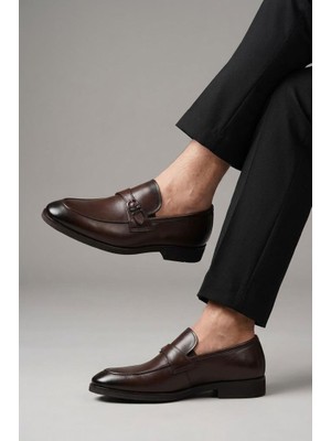 Pisagor 21101 Erkek Klasik Hakiki Deri Ayakkabı