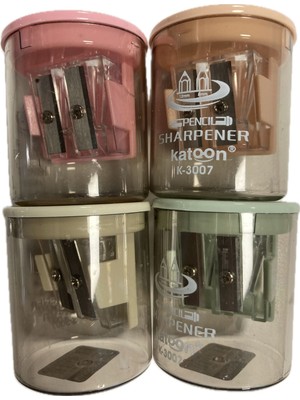 Bafix Katoon Kalemtraş Çift Hazneli K-3007 (36 Lı Paket)