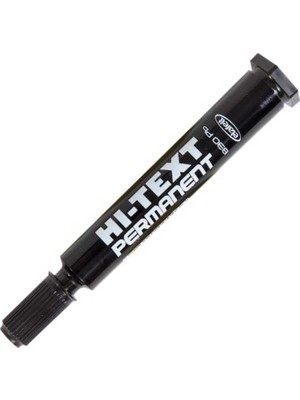 Hi-Text Hı-Text Permanent Marker ( Koli Kalemi ) Yuvarlak Uç Siyah 12 Li 830