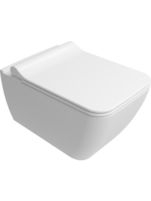 Kale Fold Pro Smart Asma Klozet Taharet Delikli+Ultra Slım Smart Kapak