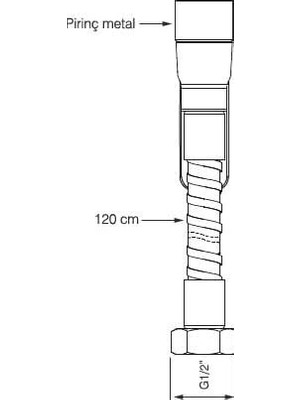 AyrStore Spiralli Taharetmatik Taharet El Duşu KTS102