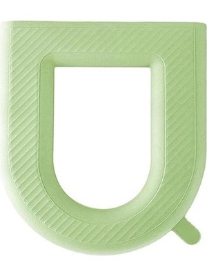 AyrStore Yıkanabilir Bükülebilir Tuvalet Klozet Kapağı Süngeri Pratik Su Geçirmez Klozet Kılıfı