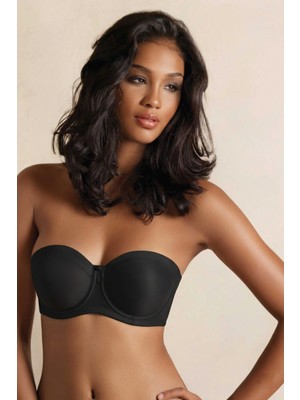 Yeni İnci Yeni Inci 1680 Kadın Straplez Desteksiz Balenli Toparlayıcı Sütyen