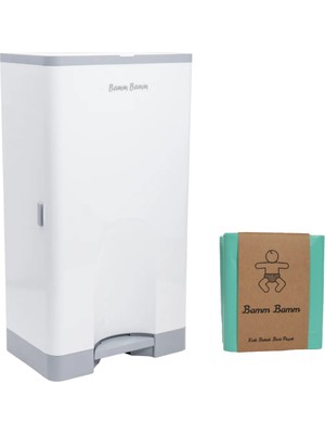 Bamm Bamm Bebek Bezi Çöp Kovası 21 L Maksimum Sızdırmazlık