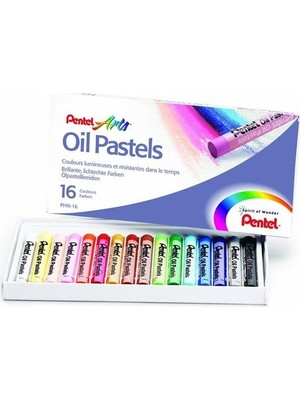 Pentel Pastel Boya Yağlı 16 Renk Phn16