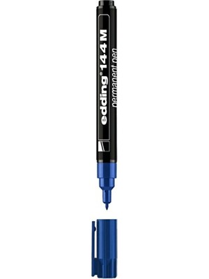 Edding Asetat Kalemi Permanent Mavi 144M (10 Lu Paket)