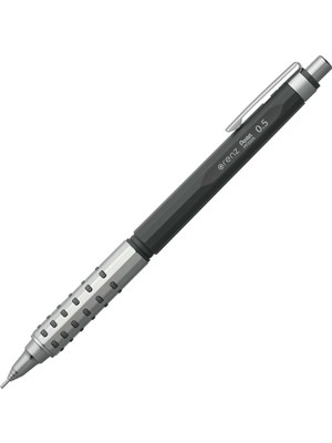 Pentel Versatil Kalem (Mekanik Kurşun Kalem) 0.5 Mm Gri Gövde Orenz AT Automatic Technology Yxpp2005-n
