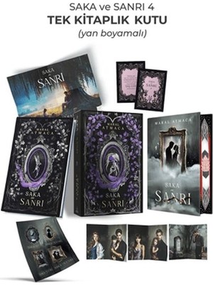 Hayat Store Saka ve Sanrı 4 - Tek Kitaplık Yan Boyamalı Kutu