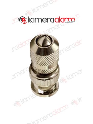 Led Level Güvenlik Kameraları Için Gümüş Bnc Konnektör 1ADET
