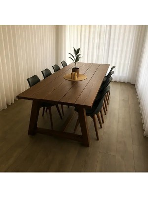 Timber's Team Nora Doğal Ahşap Yemek Masası