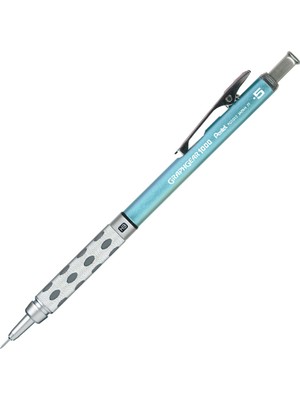 Pentel 0.5 Metal Gövdeli Gizli Uç Teknik Çizim Ve Yazı Versatil Kalem Mavi Pg1015C-Sx