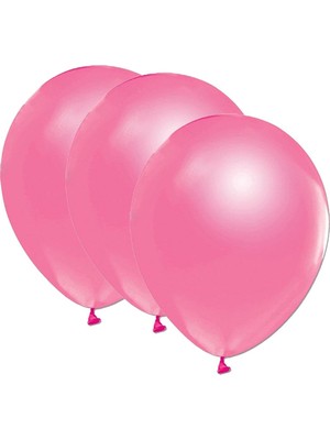 Vatan Metalik Balon Pembe (100 Lü Paket) VT336