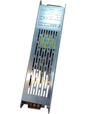 Cata Profesyonel Seri CT-2576 10 Amper Slim Şerit LED Trafosu 120W Beyaz Renk Yüksek Kalite