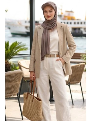 Elif İç Giyim Şapkalı Sandy Şal