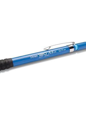 Pentel A317-C Versatil Kalem Genel Kullanım İçin Tutaçlı 0.7 Mm Mavi (12 Li Kutu)