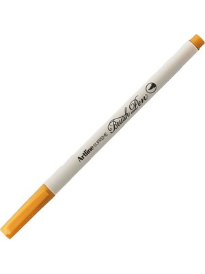 Artline Supreme İnce Fırça Uçlu Markör Kalem Krom Sarı Lv-A-Epfs-F C.Yellow LV-A-EPFS-F (12 Li Paket)