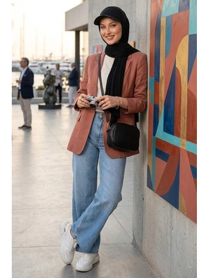 Elif İç Giyim Şapkalı Sandy Şal