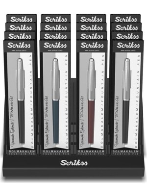 Scrikss Dolma Kalem Özel Kutulu 78 M00NSBBBT7816A (16 Lı Paket)