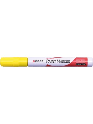 Penac Markör Paint Boya Kalemi Sarı Yuvarlak Uçlu 2-4Mm OT0140-YL (12 Li Paket)