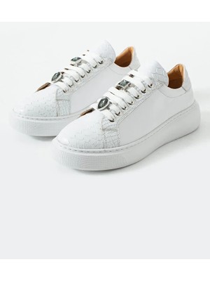 Dericia Shoes Icon Hakiki Deri Günlük Rahat Kadın Sneaker