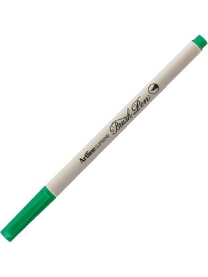 Artline Supreme İnce Fırça Uçlu Markör Kalem Yeşil Lv-A-Epfs-F Green LV-A-EPFS-F (12 Li Paket)