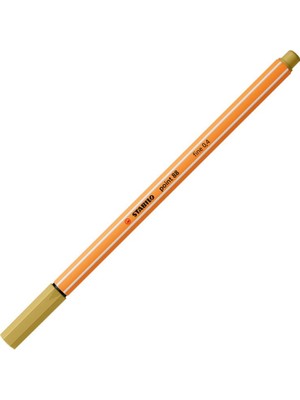 Stabilo Fineliner Point 88 İnce Keçe Uçlu Kalem 88 Point 0.4 Mm Açık Haki 88/66 (10 Lu Paket)