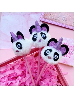 Taros Unick Color Unicorn Panda Tepeli Kurşun Kalem 5533 (24 Lü Paket)
