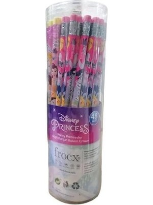 Otto Kurşun Kalem Silgili Disney Prenses Cro 44498C (48 Li Paket)