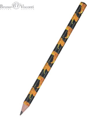 Bruno Visconti Kurşun Kalem Happy Graphix Jumbo 4B 3,5 Mm Leopard 21-0062/36 (30 Lu Paket)