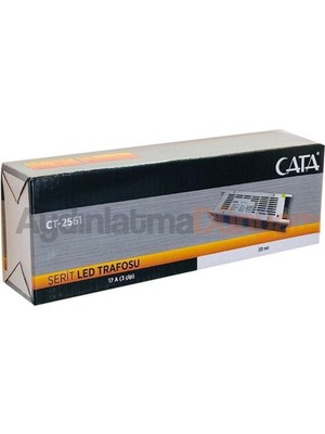Cata Profesyonel Seri CT-2561 Şerit LED Trafosu 17 Amper Cata Profesyonel Seri